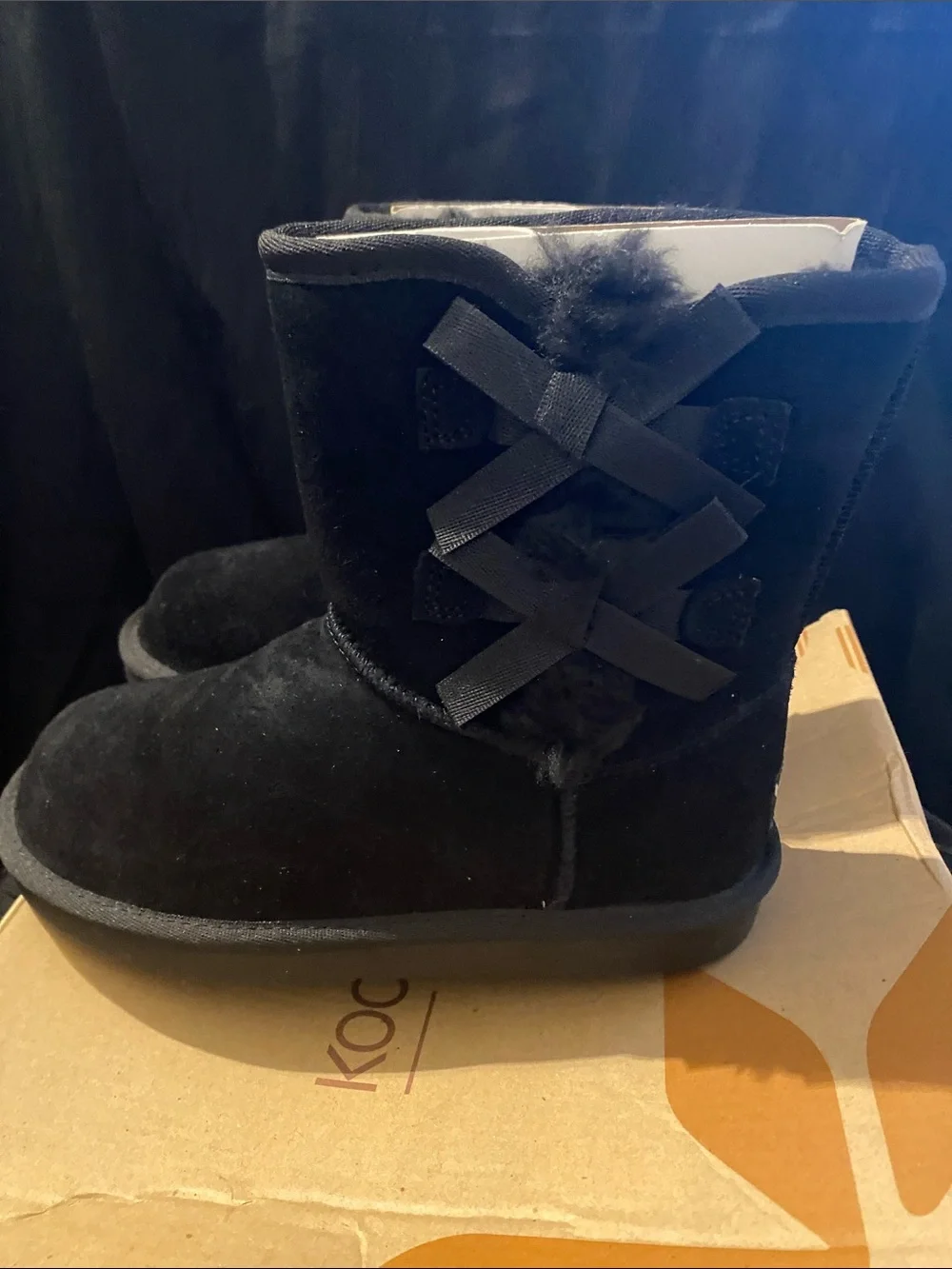 Koolaburra kids Black Winter Boots